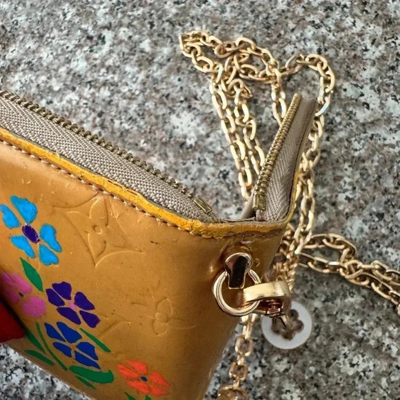 - CLouis Vuitton
Vintage 2000 Zippy Compact Wallet hand  painted converted - Picture 15 of 17